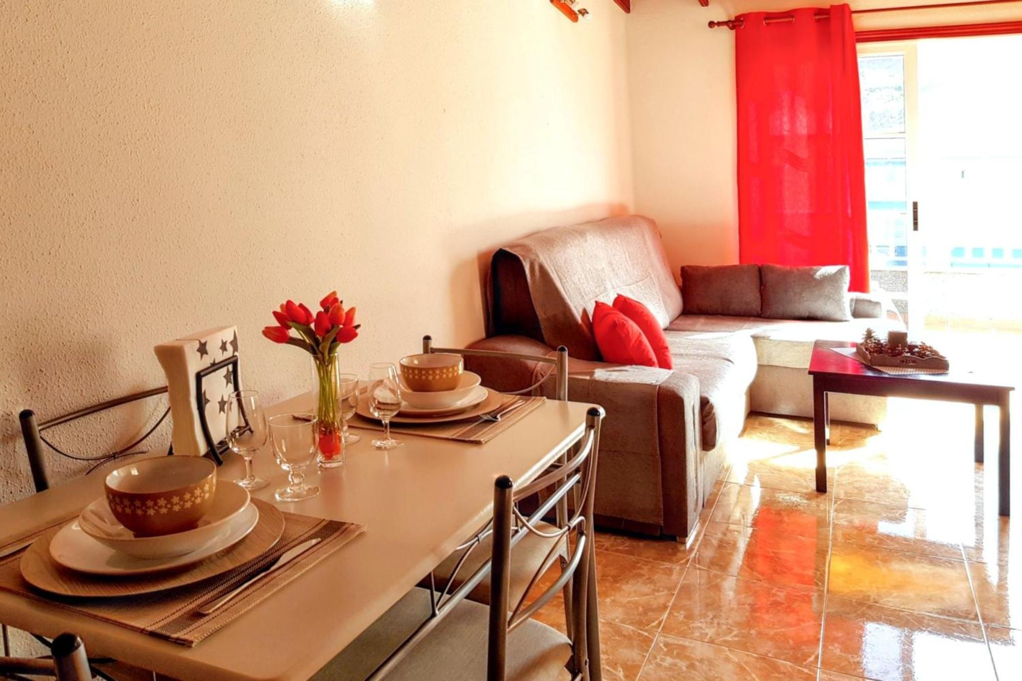 Modern Apartment In Puerto De Santiago - 65 Sqm - Mountain View Exteriér fotografie