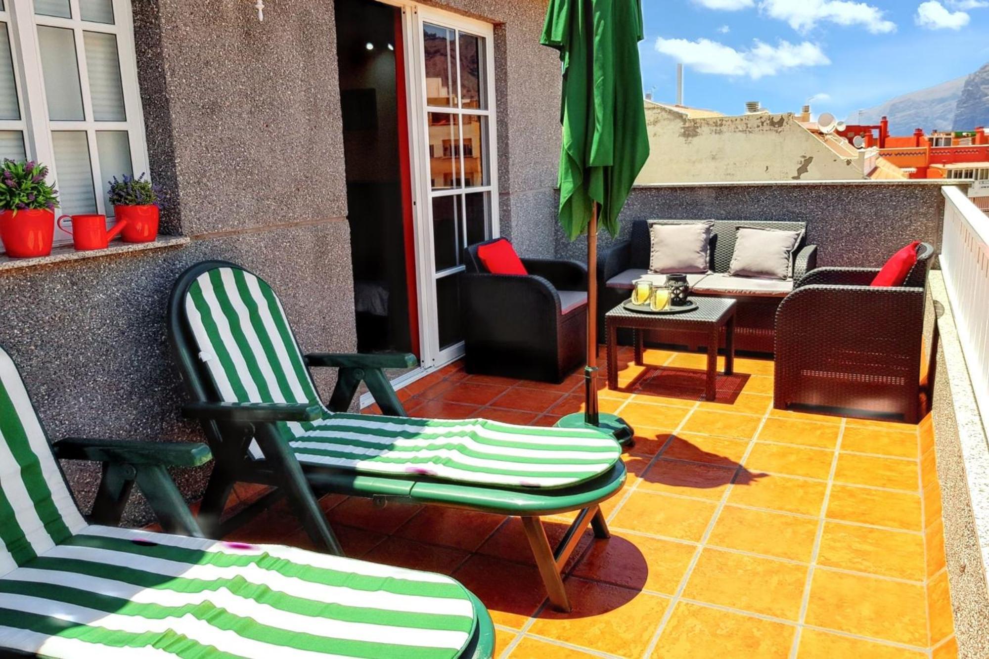 Modern Apartment In Puerto De Santiago - 65 Sqm - Mountain View Exteriér fotografie