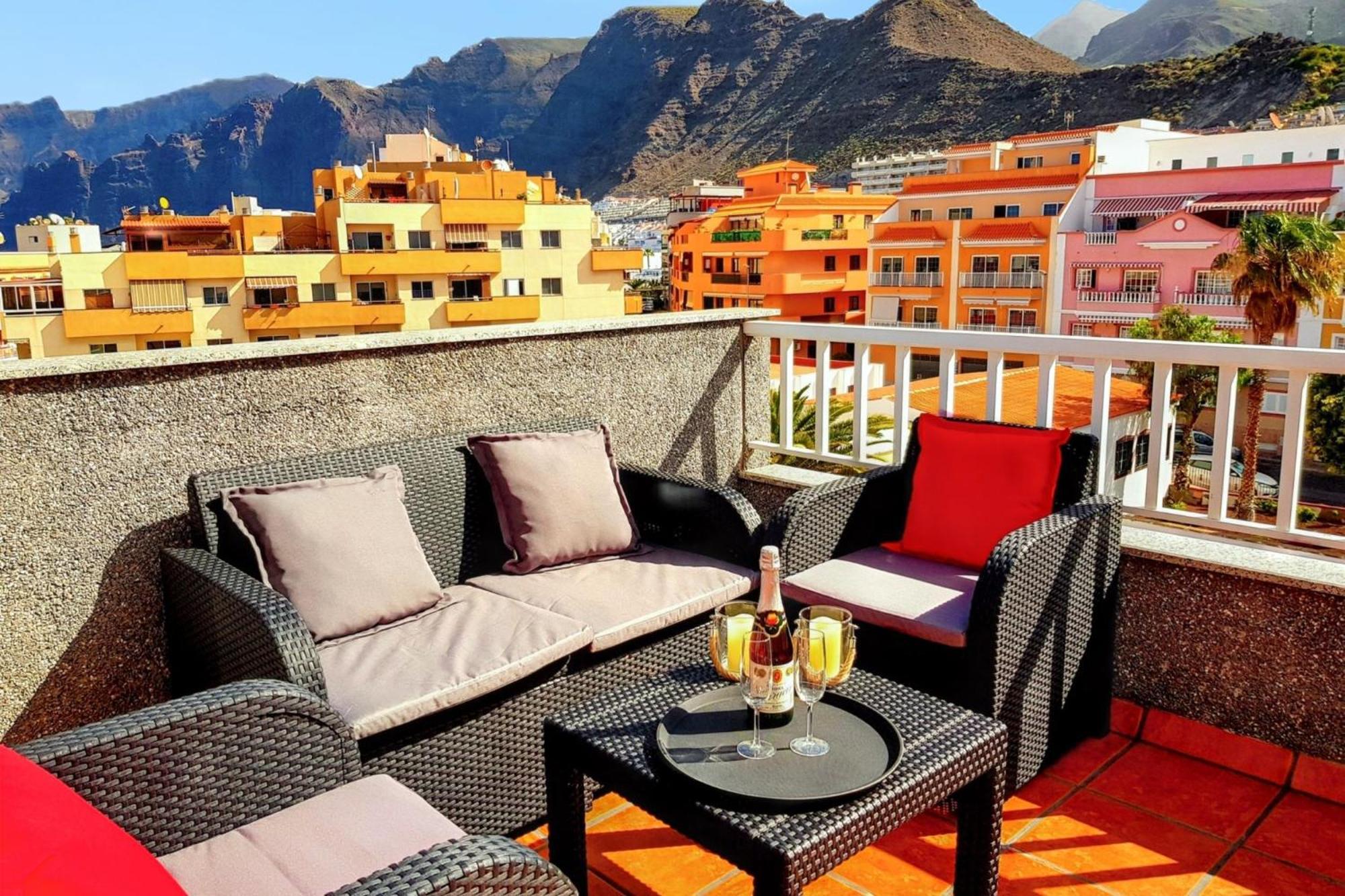 Modern Apartment In Puerto De Santiago - 65 Sqm - Mountain View Exteriér fotografie